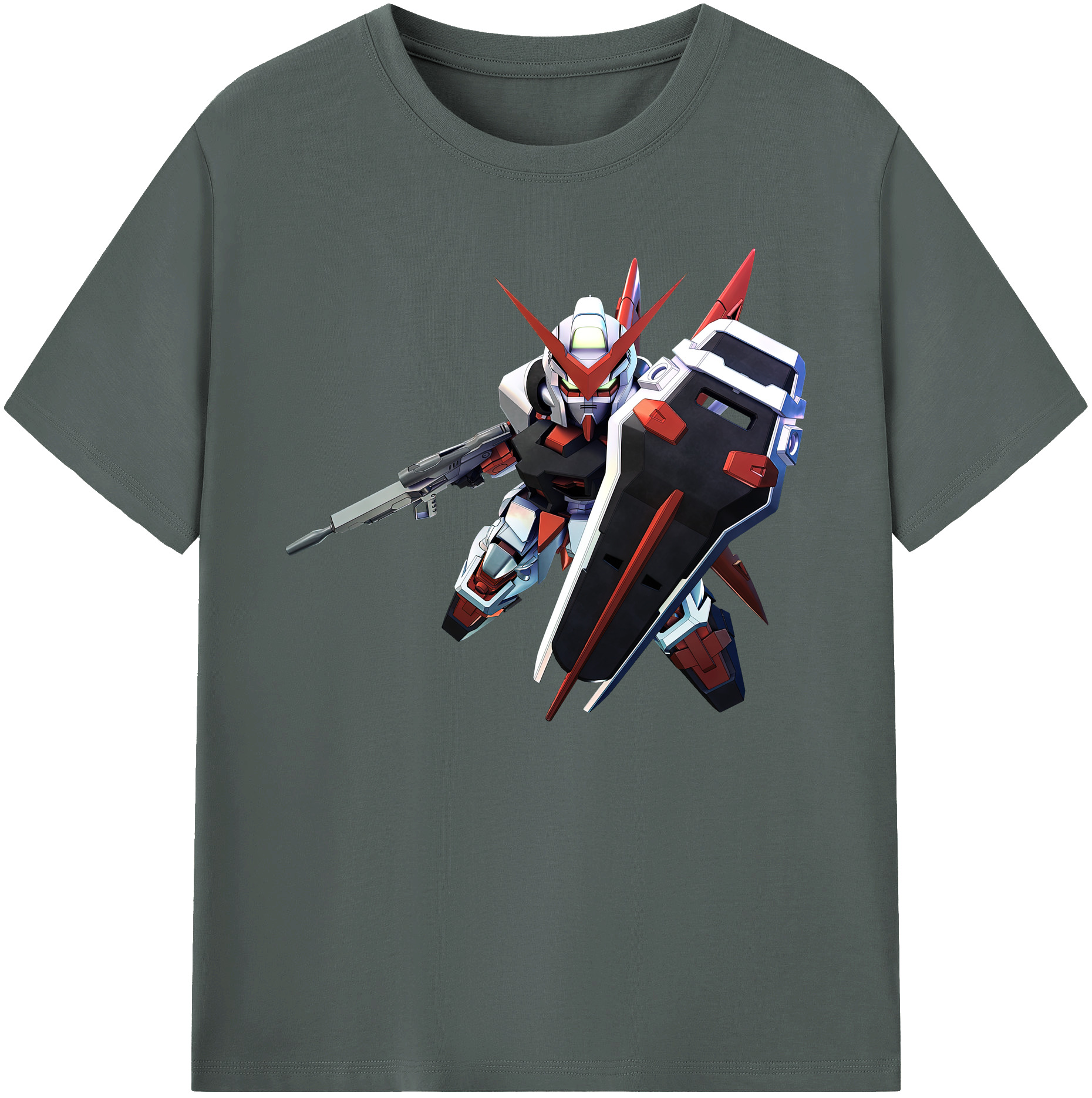 （画像用） 機動戦士ガンダム Mobile Suit Gundam 綿100％ メンズ半袖Tシャツ｜肌触りやわらか＆通気性